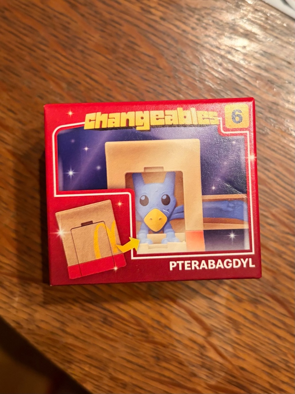 McDonald's Changeables #6 PterabagDyl Toy